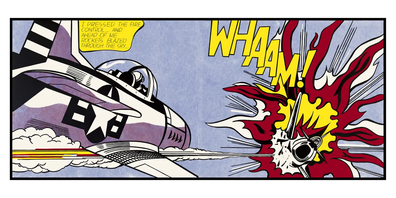 Whaam! kanvas tablo