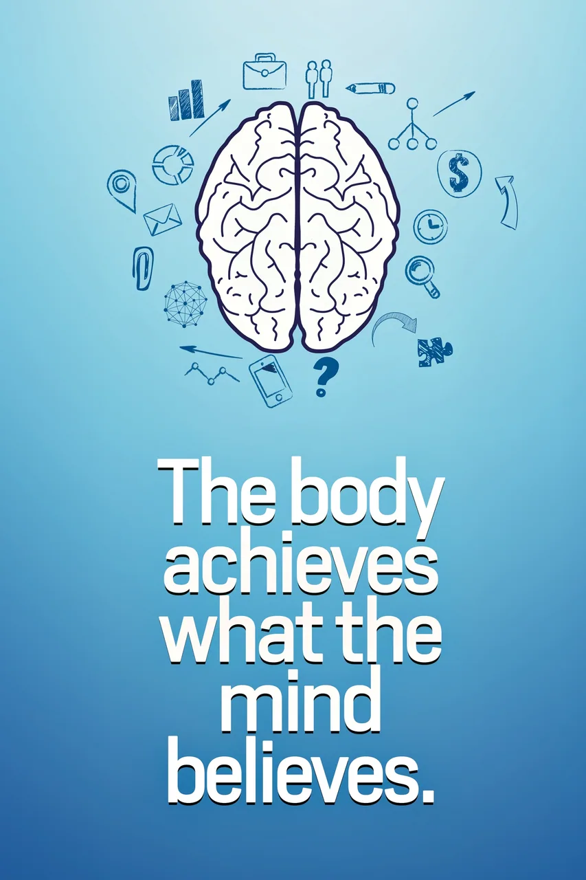 What the Mind Believes kanvas tablo
