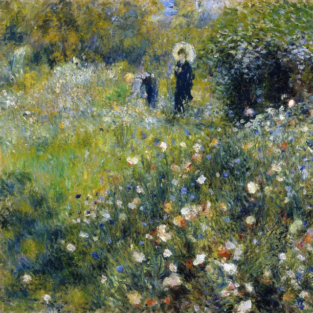 Güneş Şemsiyeli Kadın - Woman with a Parasol