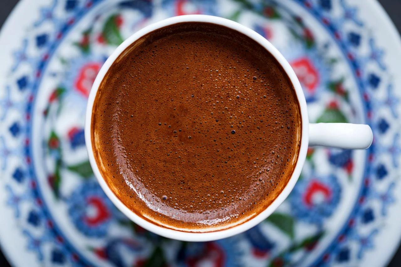 Türk Kahvesi kanvas tablo