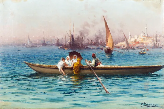 Kayıkta Eğlence - Amusement on the Caique